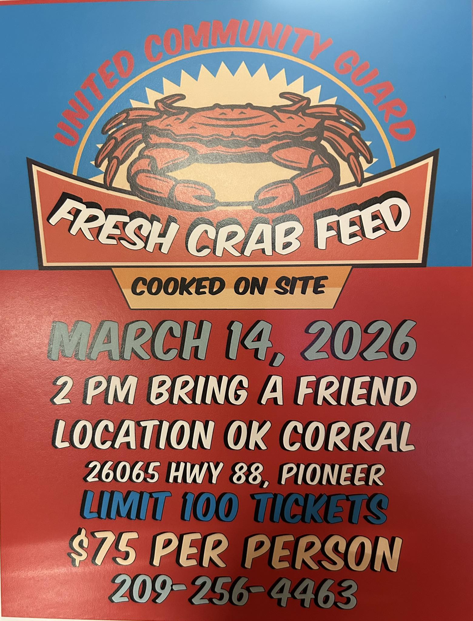 Fresh Crab Feed poster